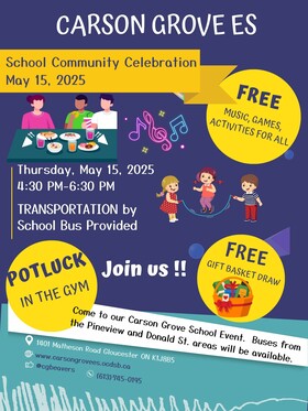 May Community Celebration Poster